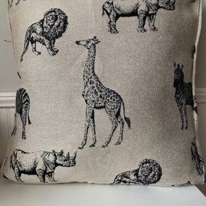 Animal Safari Print Accent Pillow Covers